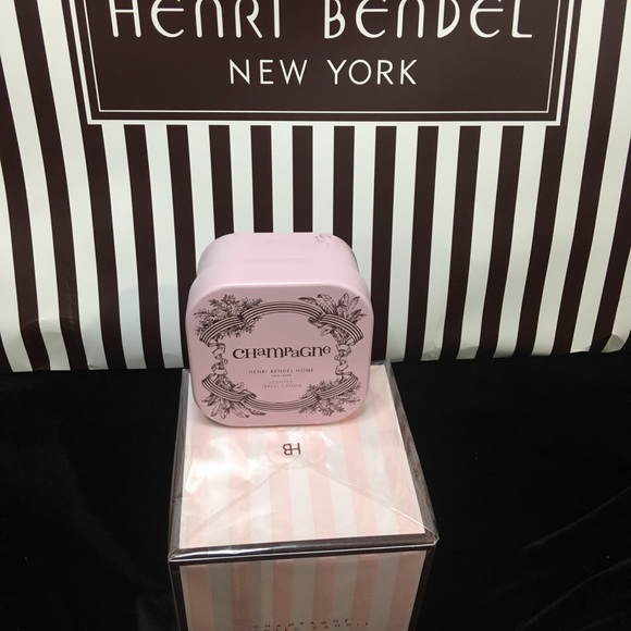 Henri Bendel champagne travel tin candle - Picture 7 of 8